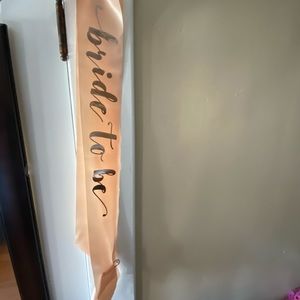 Bride To Be Bachelorette Sash